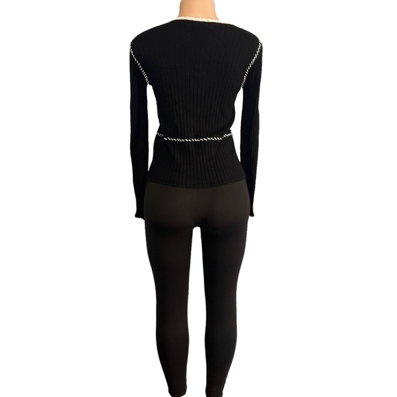 J.A.C Vintage Cottage Yellow Flower Cardigan - Picture 6 of 8